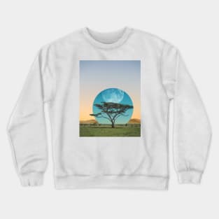 Moon Tree Crewneck Sweatshirt